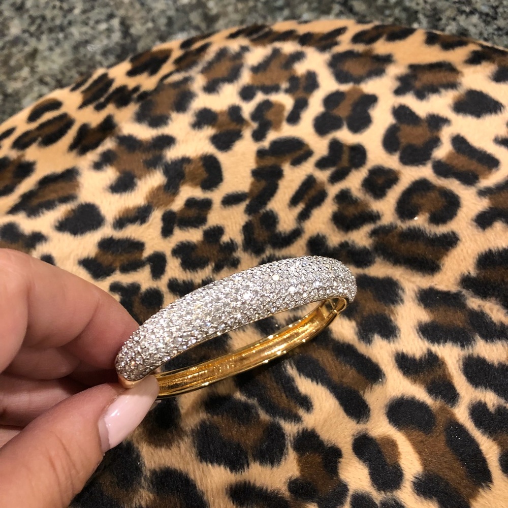 Swarovski pave bracelet